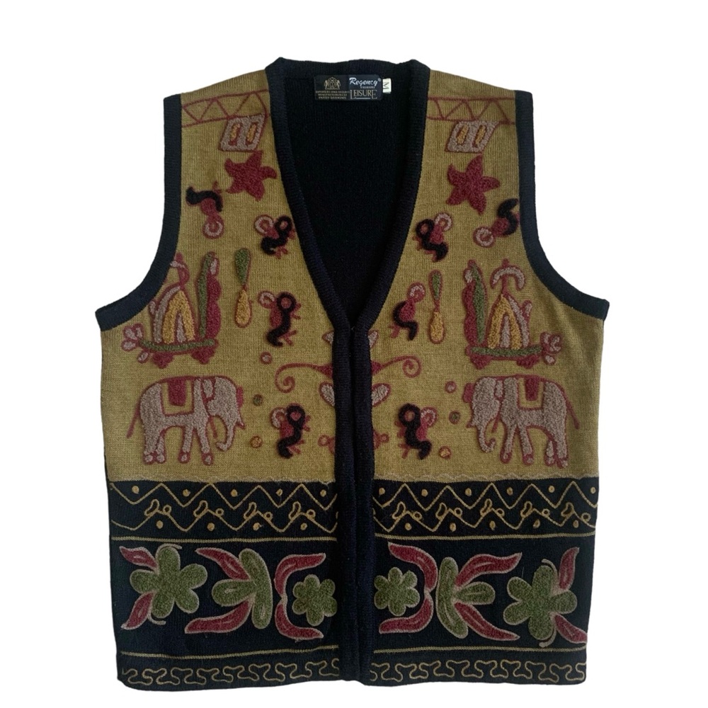 Regency Leisure Fashions Vintage Sweater Vest